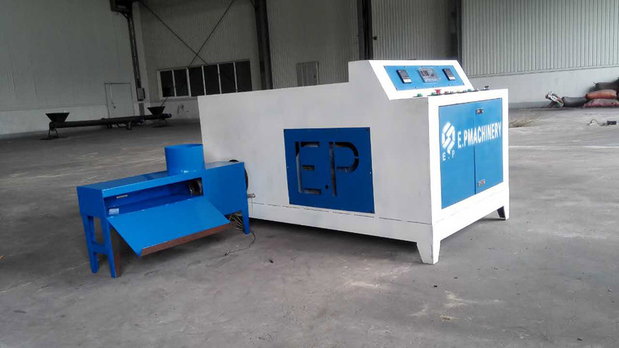 Energy-saving wood chip briquetting press in China