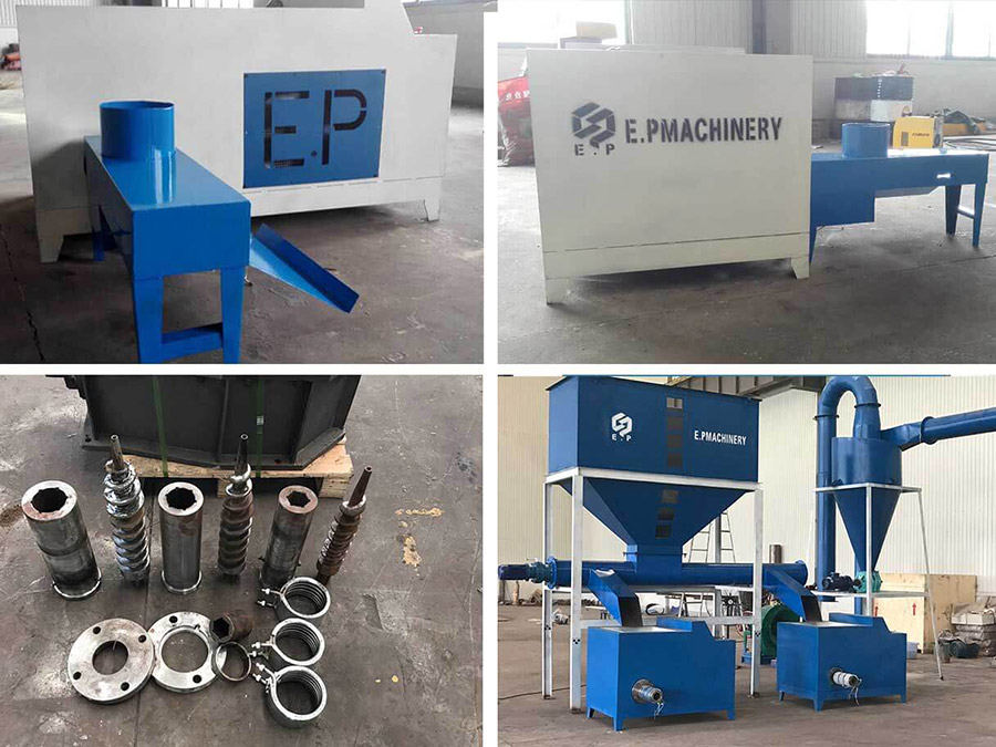 durable Rice Hull Briquette Pressing Equipment in Indonesia