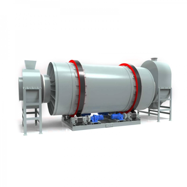 Rotary drum dryer machine