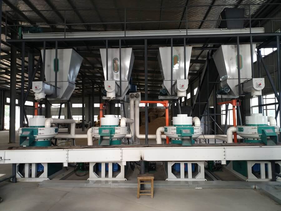 wood pellet making machine