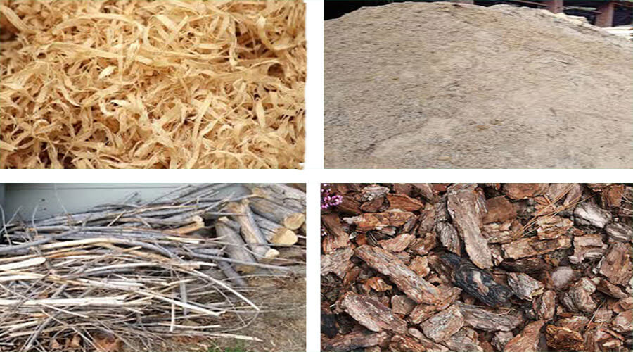 raw material for pellet machines