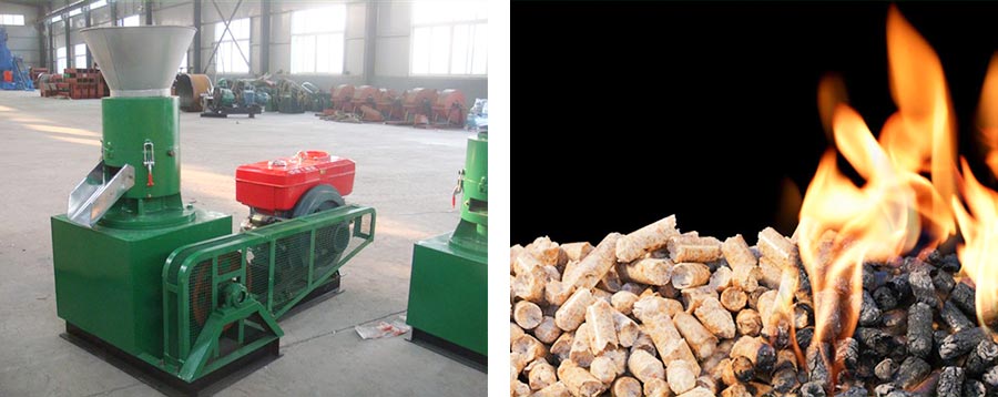 wood pellet machine