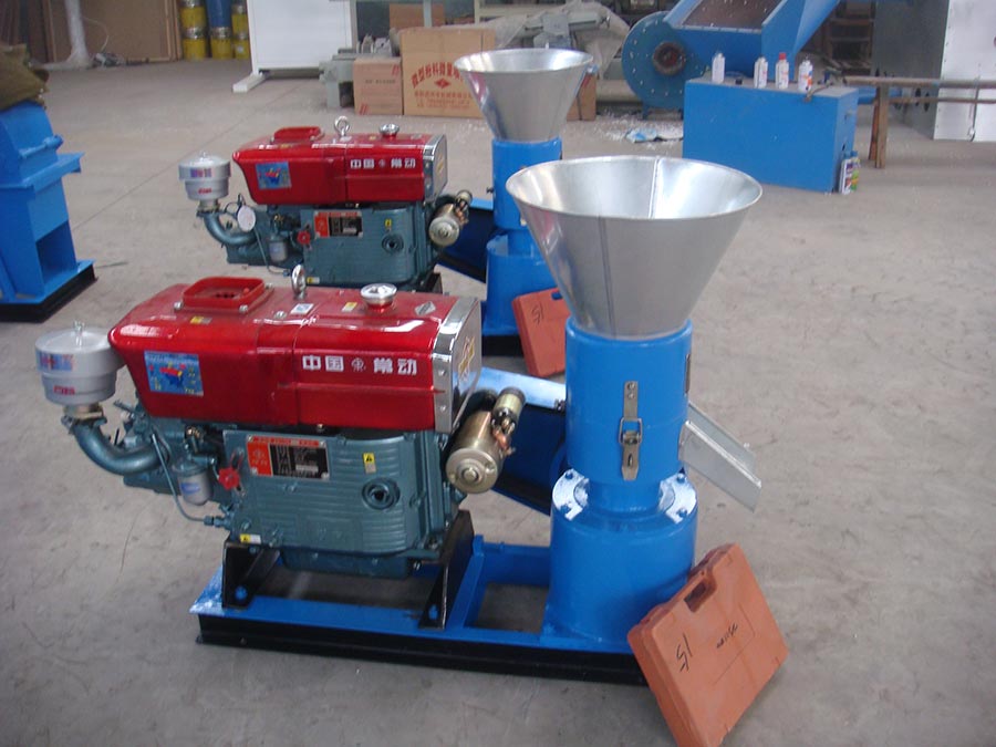 HSKL-D200 Diesel wood pellet mill