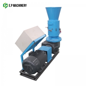 Roller-driven wood pellet mills