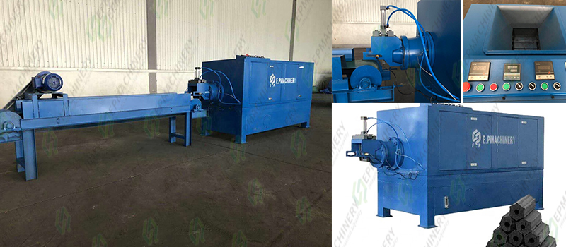 Charcoal barbecue carbon production line